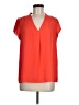 Halogen Orange Short Sleeve Blouse Size M - photo 1