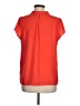Halogen Orange Short Sleeve Blouse Size M - photo 2