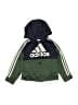 Adidas 100% Polyester Green Track Jacket Size 5 - photo 1