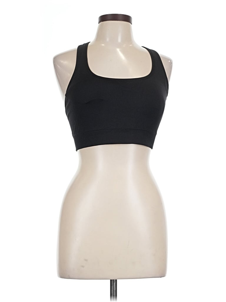 Pre-owned Athleta Sports Bra In Black