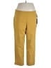 Zac & Rachel Solid Yellow Active Pants Size 18w - photo 1