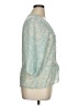 Maurices 100% Polyester Teal 3/4 Sleeve Blouse Size XL - photo 4