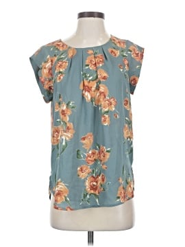 Alice Blue Short Sleeve Blouse