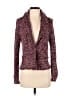 Chico's Tweed Burgundy Blazer Size S - photo 1