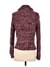 Chico's Tweed Burgundy Blazer Size S - photo 2