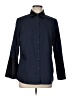 Assorted Brands Color Block Black Blue Long Sleeve Button-Down Shirt Size 12 - photo 1