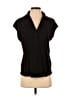 Express Black Sleeveless Button-Down Shirt Size S - photo 1
