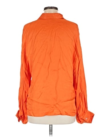 Topshop Long Sleeve Blouse (view 2)