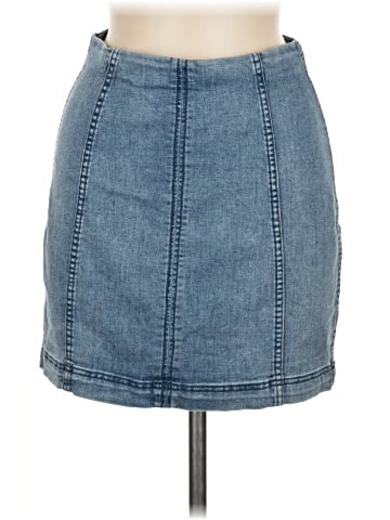 Free People Denim Skirt (view 1)
