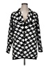 Madison 100% Acrylic Houndstooth Black Cardigan Size XL - photo 1