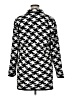Madison 100% Acrylic Houndstooth Black Cardigan Size XL - photo 2
