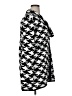 Madison 100% Acrylic Houndstooth Black Cardigan Size XL - photo 4
