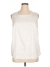 NIPON BOUTIQUE 100% Polyester Ivory Sleeveless Blouse Size 1X - photo 1