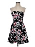 Express Floral Black Cocktail Dress Size 0 - photo 1
