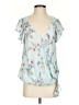 American Threads 100% Polyester Teal Sleeveless Blouse Size S - photo 1