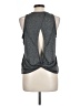 Fabletics Gray Sleeveless Top Size L - photo 2