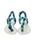 Seychelles Tie-dye Teal Green Sandals Size 10 - photo 2