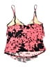 Aqua Green Floral Pink Swimsuit Top Size M - photo 2