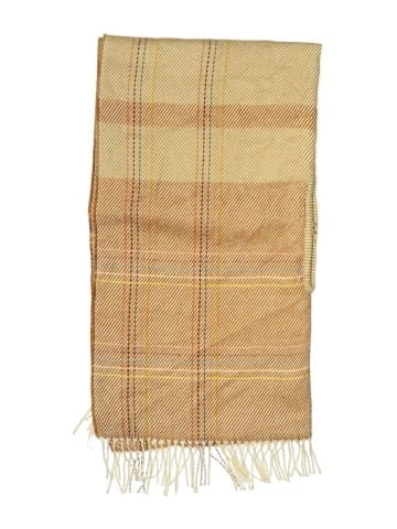 Madewell Placed Rainbow Plaid Cape Scarf (view 2)