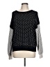 Nautica Polka Dots Black Pullover Sweater Size L - photo 1