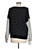 Nautica Polka Dots Black Pullover Sweater Size L - photo 2