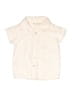 Monica + Andy Ivory Pink Short Sleeve Button-Down Shirt Size 2T - photo 1