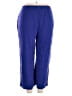 ELOQUII Elements 100% Rayon Blue Casual Pants Size 20 - photo 2