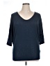 Laila Jayde Blue 3/4 Sleeve T-Shirt Size XL - photo 1