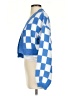 Blue Blush Checkered-gingham Blue Cardigan Size S - photo 5