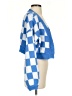 Blue Blush Checkered-gingham Blue Cardigan Size S - photo 4