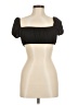 Divided by H&M Black Short Sleeve Top Size M - photo 1