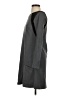 Papillon Blanc Solid Gray Black Casual Dress Size S - photo 5