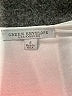 Green Envelope White Sleeveless Blouse Size S - photo 7