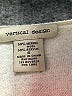 Vertical Design Ivory Short Sleeve Top Size S - photo 7