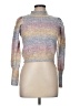 SO Metallic Purple Turtleneck Sweater Size M - photo 1