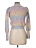 SO Metallic Purple Turtleneck Sweater Size M - photo 2