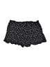 Vanilla Star 100% Rayon Floral Black Shorts Size XL - photo 2