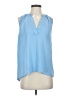 J.Crew 365 100% Polyester Blue Tank Top Size S - photo 1
