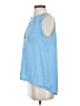 J.Crew 365 100% Polyester Blue Tank Top Size S - photo 5