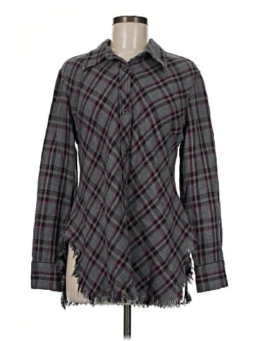 CAbi Long Sleeve Button-Down Shirt (view 1)