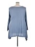 Dantelle 100% Rayon Blue Long Sleeve Top Size 3X - photo 2