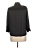 Assorted Brands Black 3/4 Sleeve Button-Down Shirt Size L (estimated) - photo 2