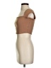 Rusttydustty Brown Short Sleeve Top Size S - photo 5
