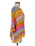Easel 100% Polyester Color Block Orange Pullover Sweater Size M - photo 4