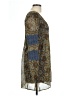 Volcom Paisley Brown Blue Casual Dress Size 10 - photo 4