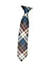 Unbranded 100% Polyester Plaid Blue Necktie One size (kids) - photo 1
