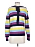 Halogen Stripes Purple Pullover Sweater Size M - photo 2