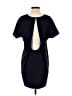 Silence and Noise 100% Polyester Solid Blue Casual Dress Size S - photo 2
