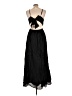 SkyLar Rose 100% Polyester Solid Black Cocktail Dress Size L - photo 2