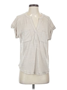 Cable & Gauge Short Sleeve Blouse